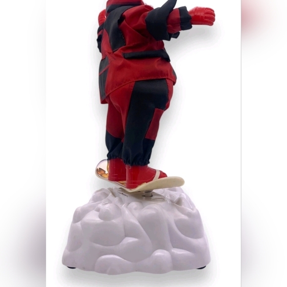 GEMMY Snowboarding Santa Boggies to the song Born to be Wild 2000 Animated Video - Picture 8 of 13